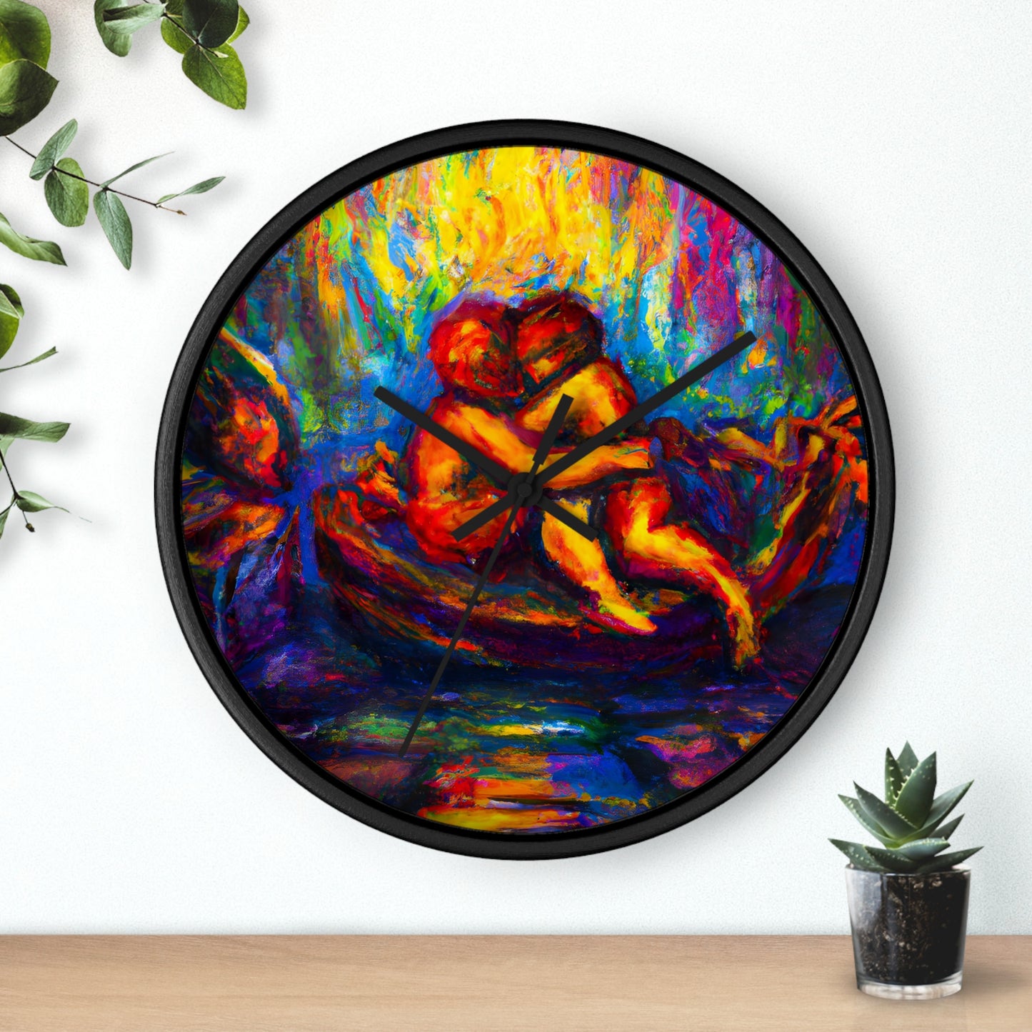 Lex - Gay Love Wall Clock