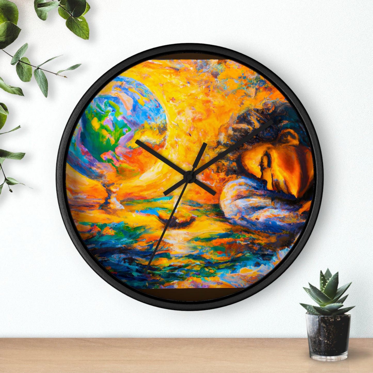 Leonardo da Vinci - Gay Hope Wall Clock