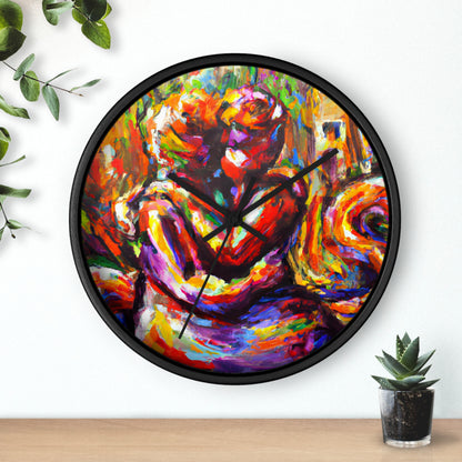 Riley - Gay Love Wall Clock