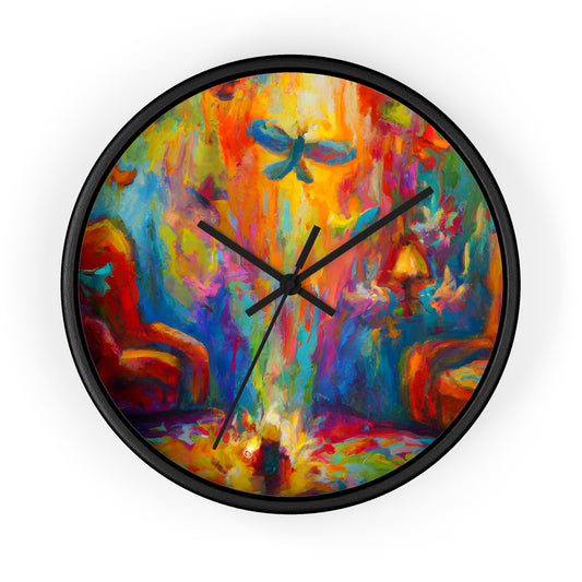 LeonardoDaVinci - Gay Hope Wall Clock