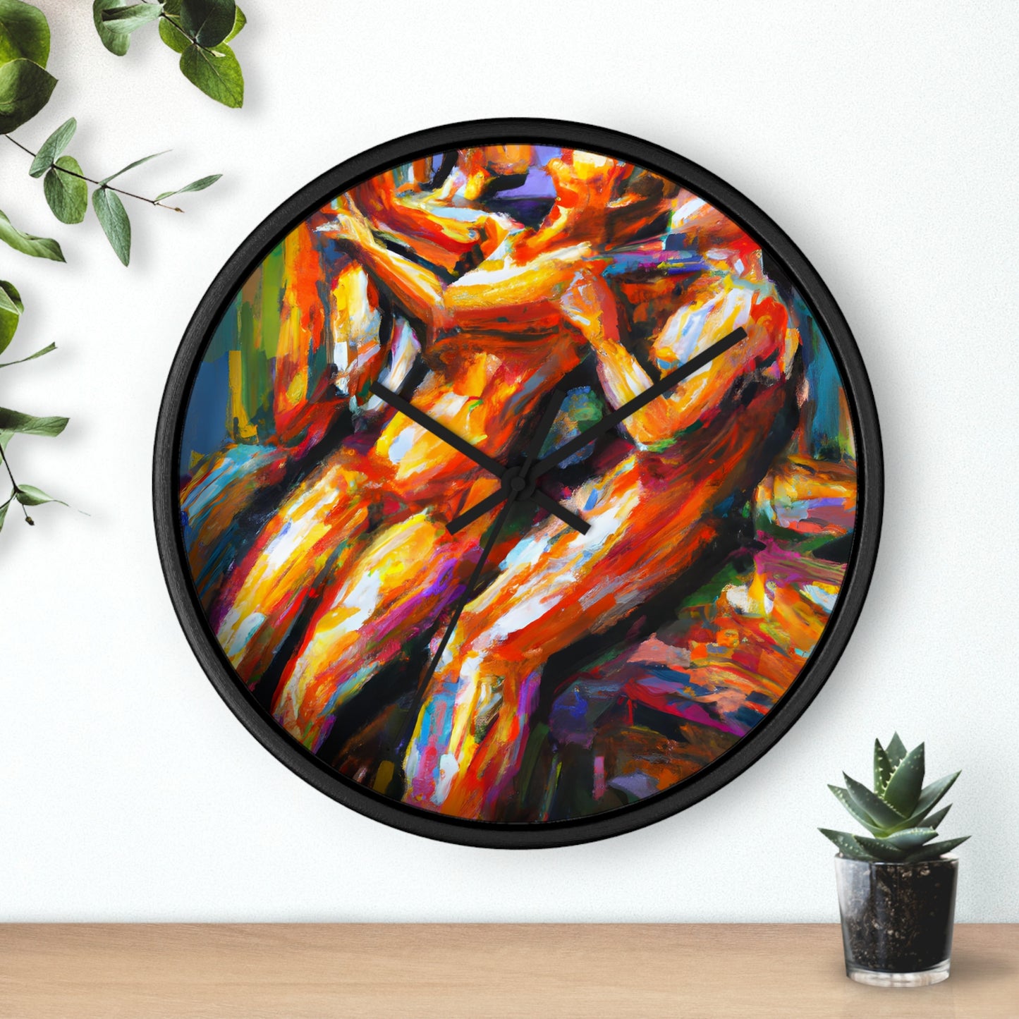 Trevor - Gay Love Wall Clock