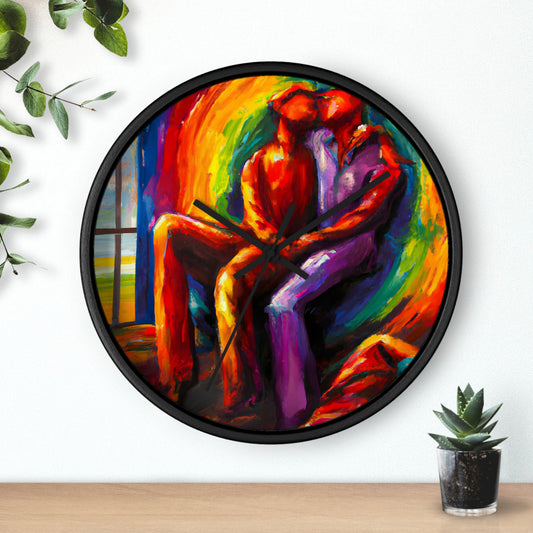 Zackary - Gay Love Wall Clock
