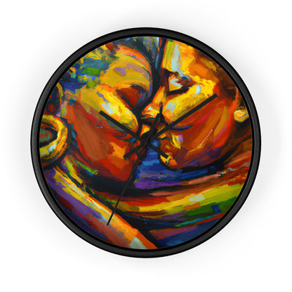 Spencer - Gay Love Wall Clock