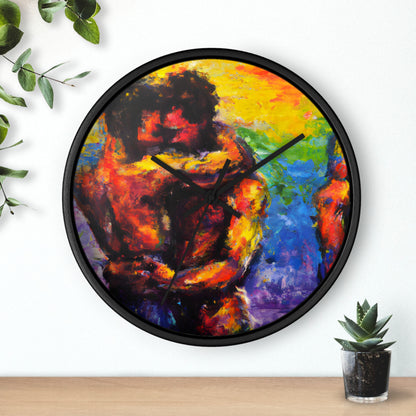 EthanStrike - Gay Love Wall Clock