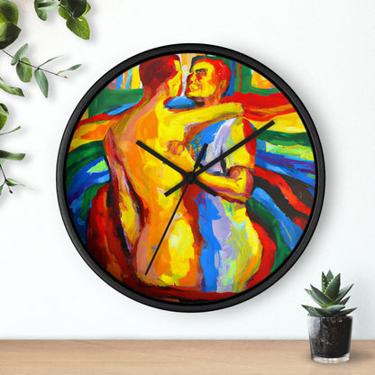 Kyleangelo - Gay Love Wall Clock