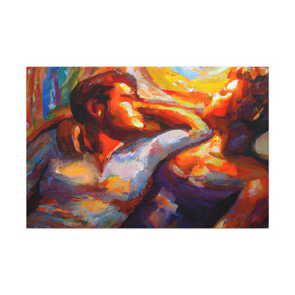 Troy - Gay Love Canvas Art