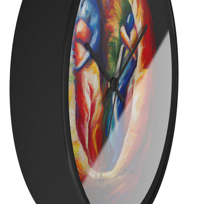 Troy - Gay Love Wall Clock