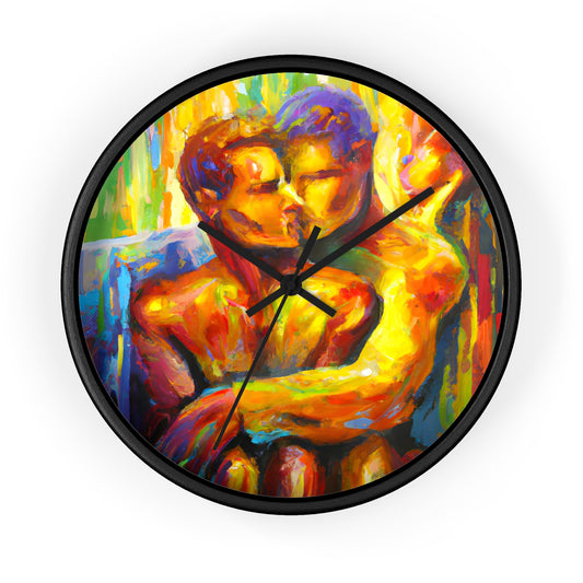 Tristan - Gay Love Wall Clock