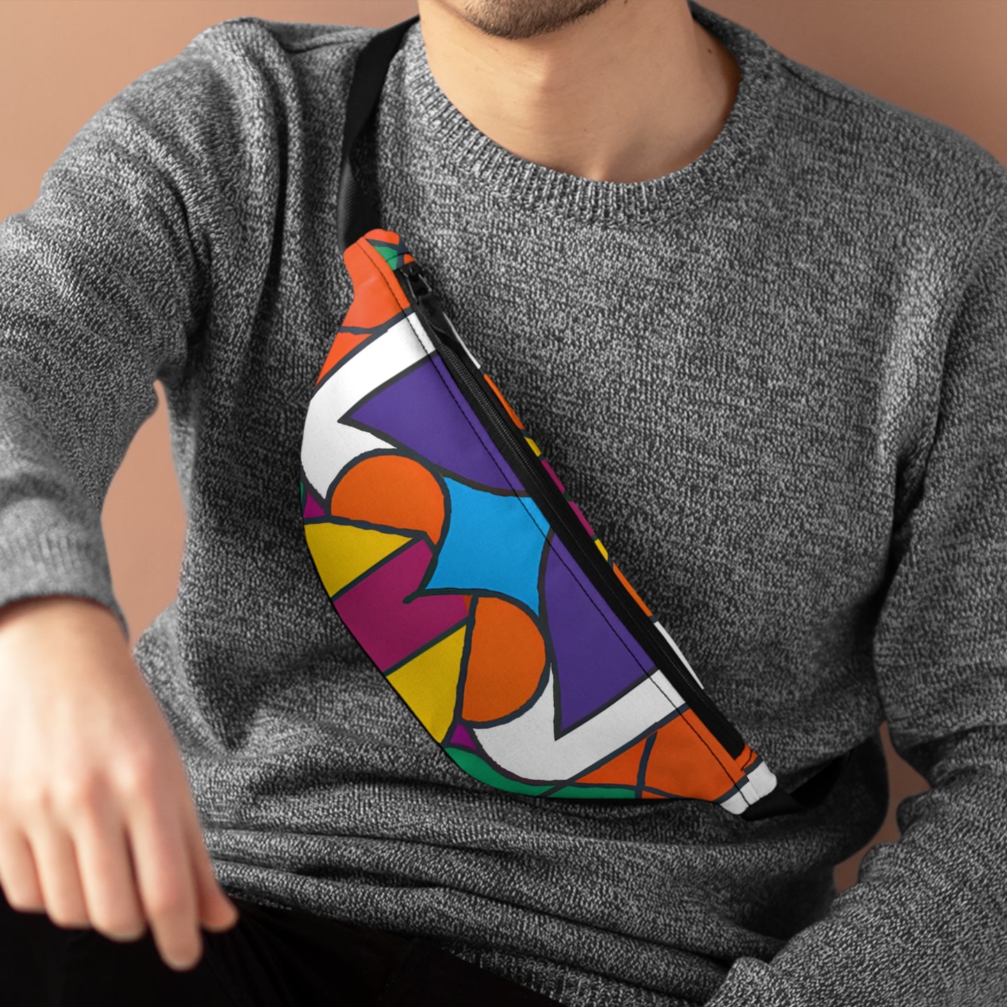 GlitzyGlam - Gay Pride Fanny Pack Belt Bag