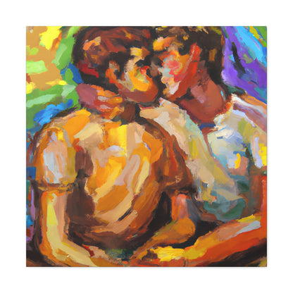 Maxwell - Gay Love Canvas Art