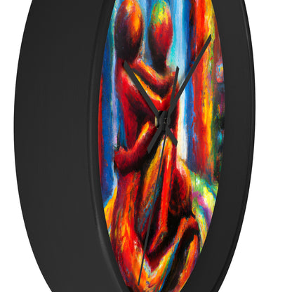 Tyler - Gay Love Wall Clock