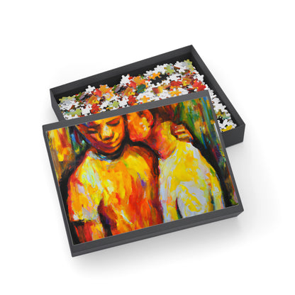 Aiden - Gay Love Jigsaw Puzzle