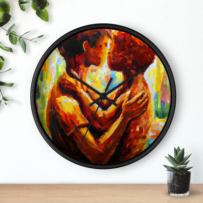 Cruz - Gay Love Wall Clock