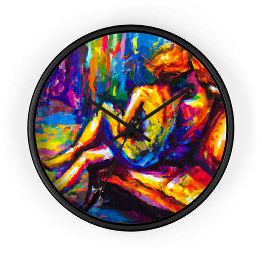 Tyler - Gay Love Wall Clock