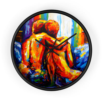 Dazzle - Gay Love Wall Clock