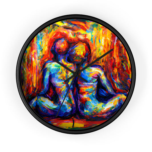 Maxwell - Gay Love Wall Clock