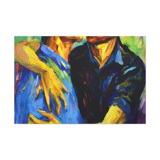 Lusario - Gay Couple Wall Art