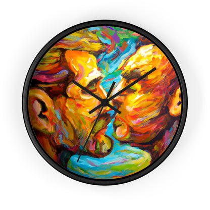 Tyler - Gay Love Wall Clock