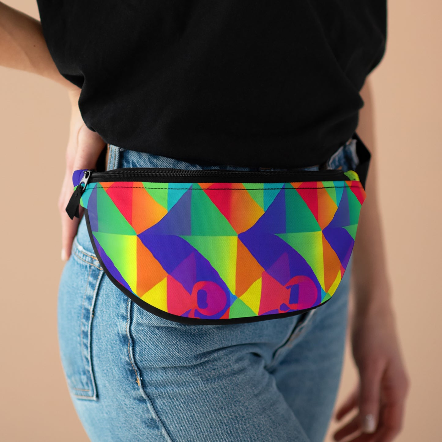 GlitzyGloria - Gay Pride Fanny Pack Belt Bag