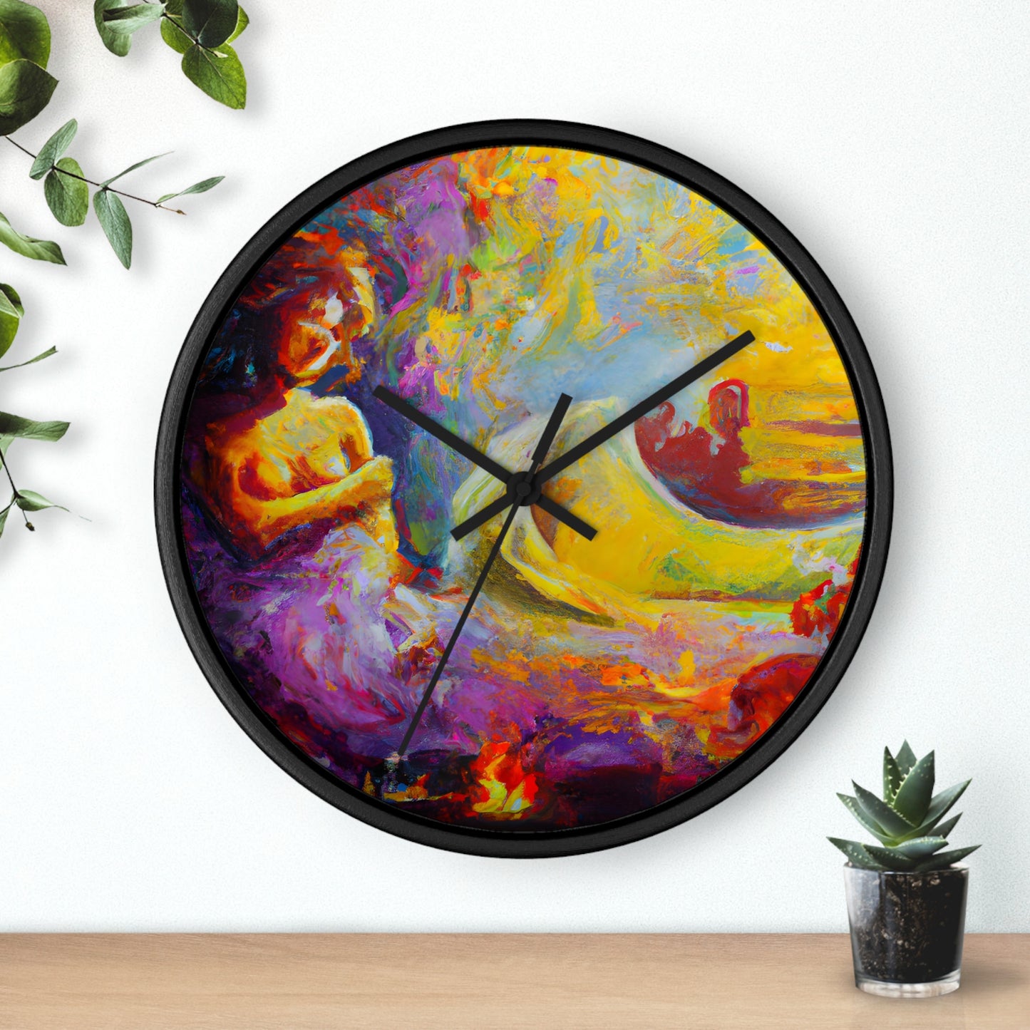 Leonardo da Vincii - Gay Hope Wall Clock