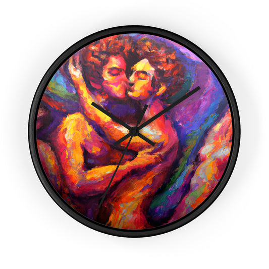 Spencer - Gay Love Wall Clock
