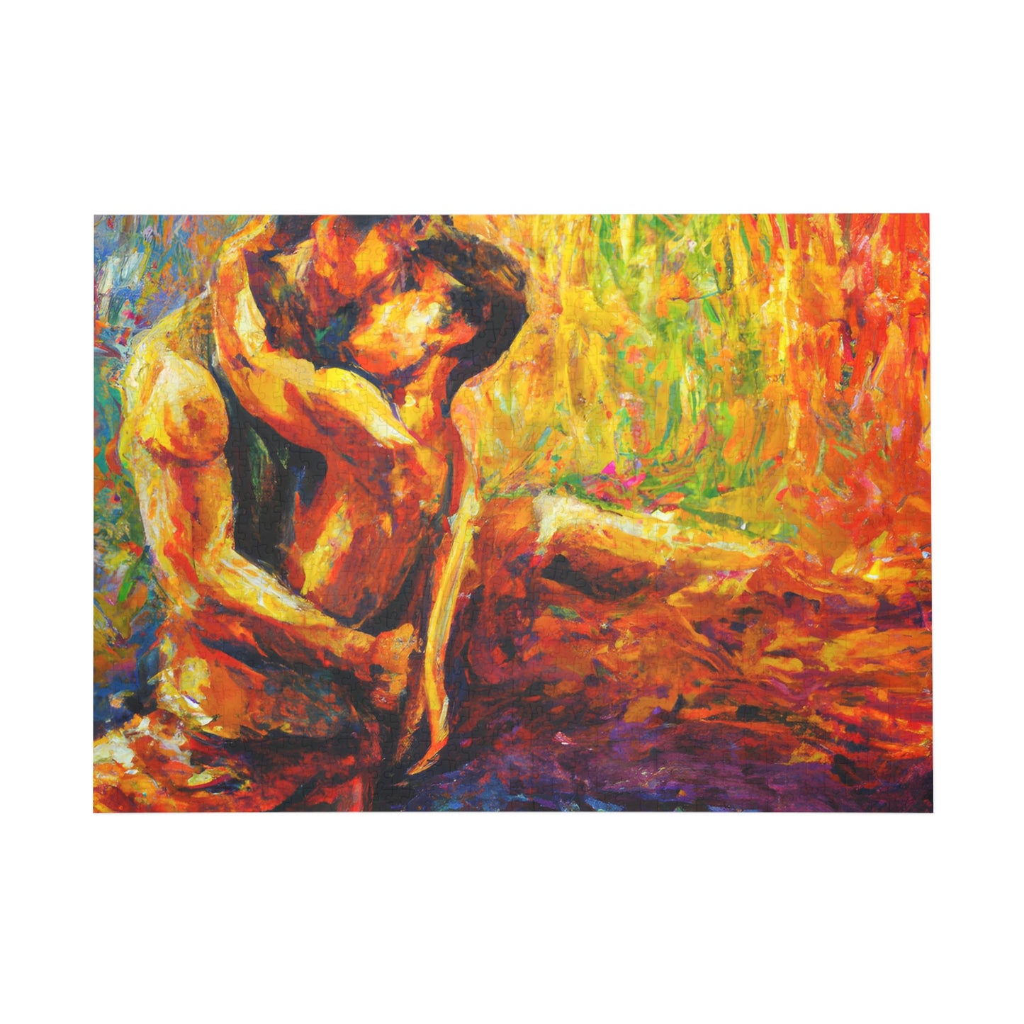 Seth - Gay Love Jigsaw Puzzle