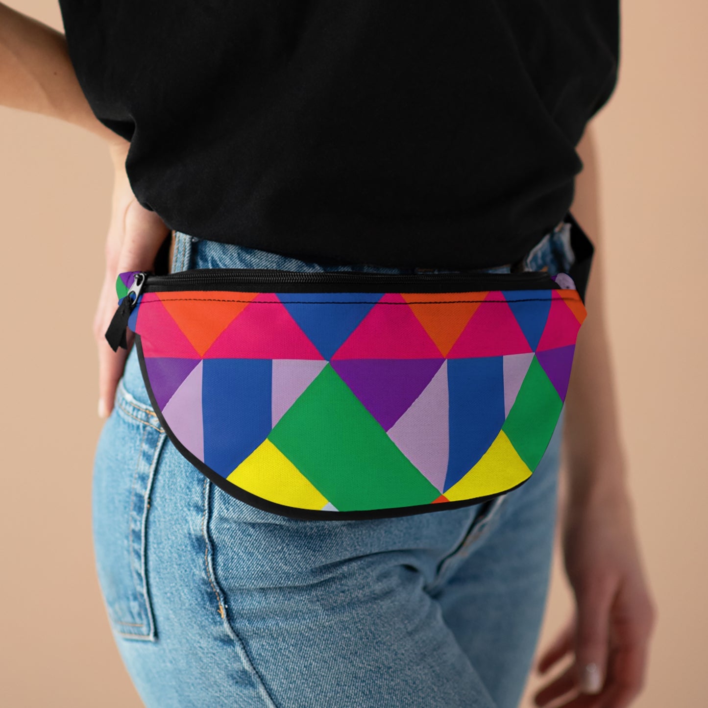 GlitteratiSparkleDiamonds - Gay Pride Fanny Pack Belt Bag