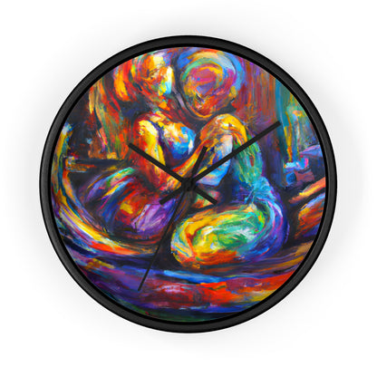 Connor - Gay Love Wall Clock