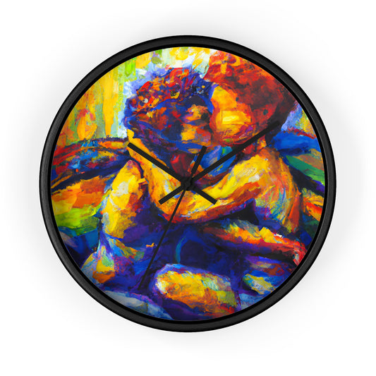 Valentino - Gay Love Wall Clock