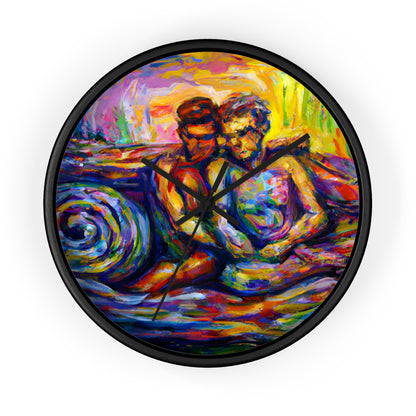 Tyson. - Gay Love Wall Clock