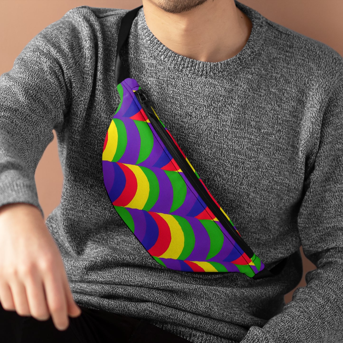 DiamondFlamboyance - Gay Pride Fanny Pack Belt Bag