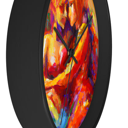 River - Gay Love Wall Clock