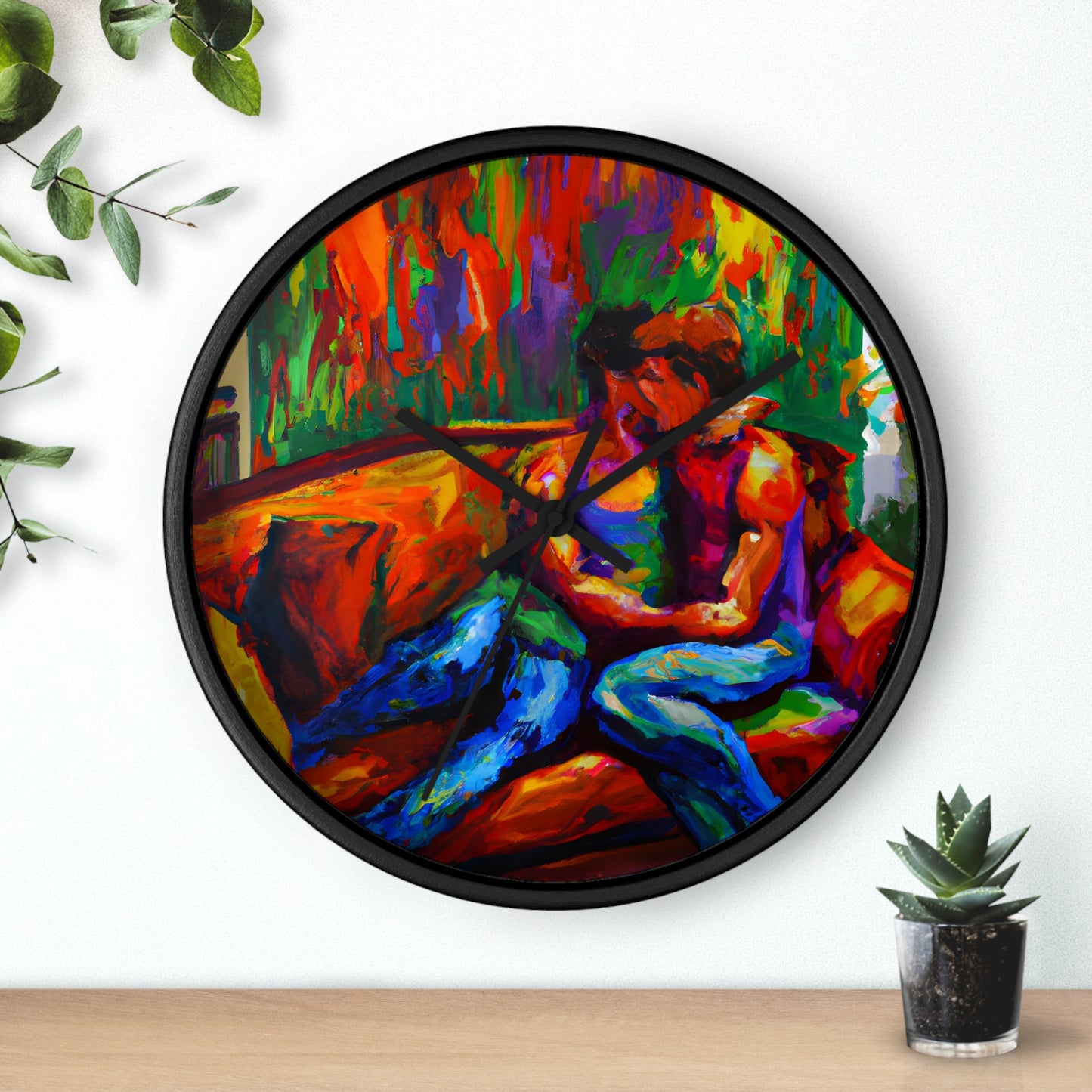 Sidney - Gay Love Wall Clock