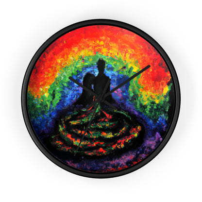 LeonardoDaVinci - Gay Hope Wall Clock