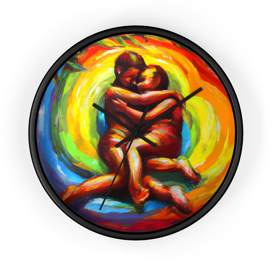 Corey - Gay Love Wall Clock