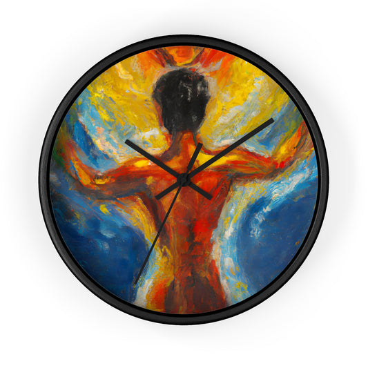 Leonida da Vinci - Gay Hope Wall Clock