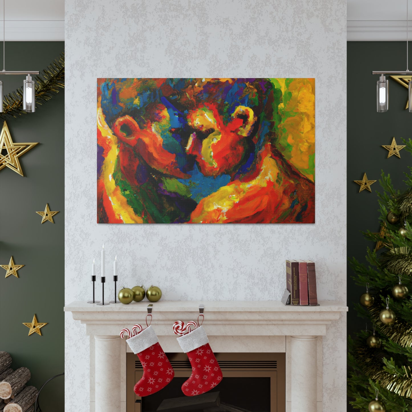 Skyler - Gay Love Canvas Art