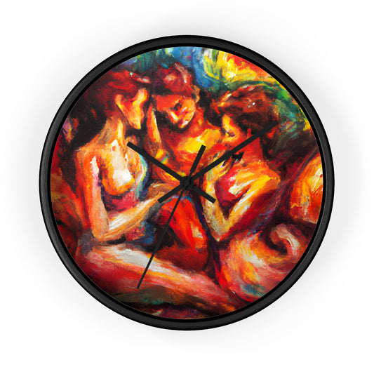 Tyler - Gay Love Wall Clock