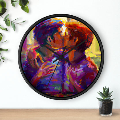 Nicko - Gay Love Wall Clock