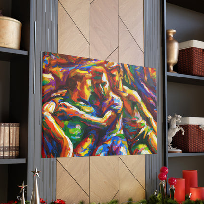 Adonis. - Gay Love Canvas Art