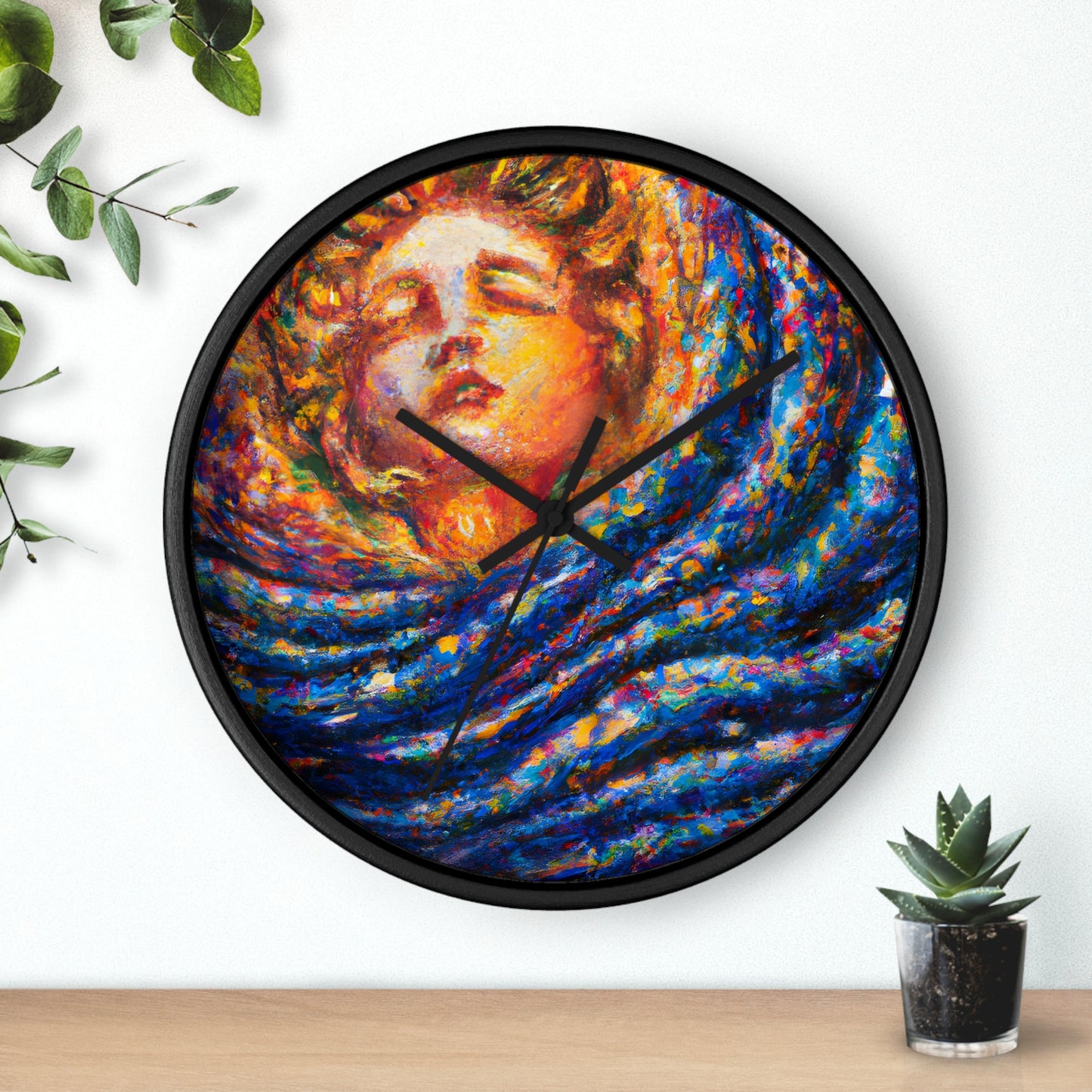 LeonardoDaVinci - Gay Hope Wall Clock