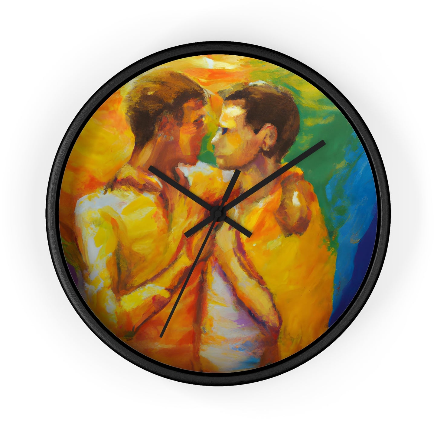Dexter - Gay Love Wall Clock