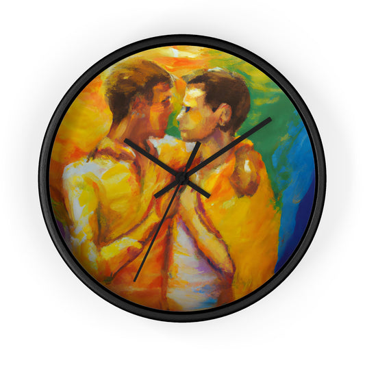 Dexter - Gay Love Wall Clock