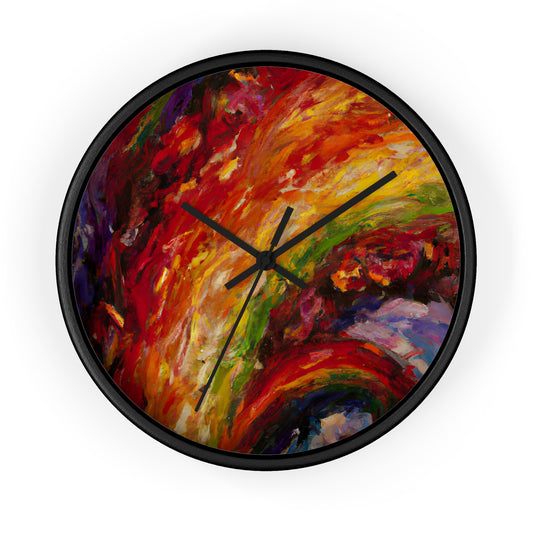 NeonDaVinci - Gay Hope Wall Clock