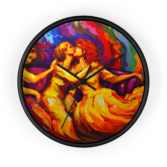 Brandon - Gay Love Wall Clock