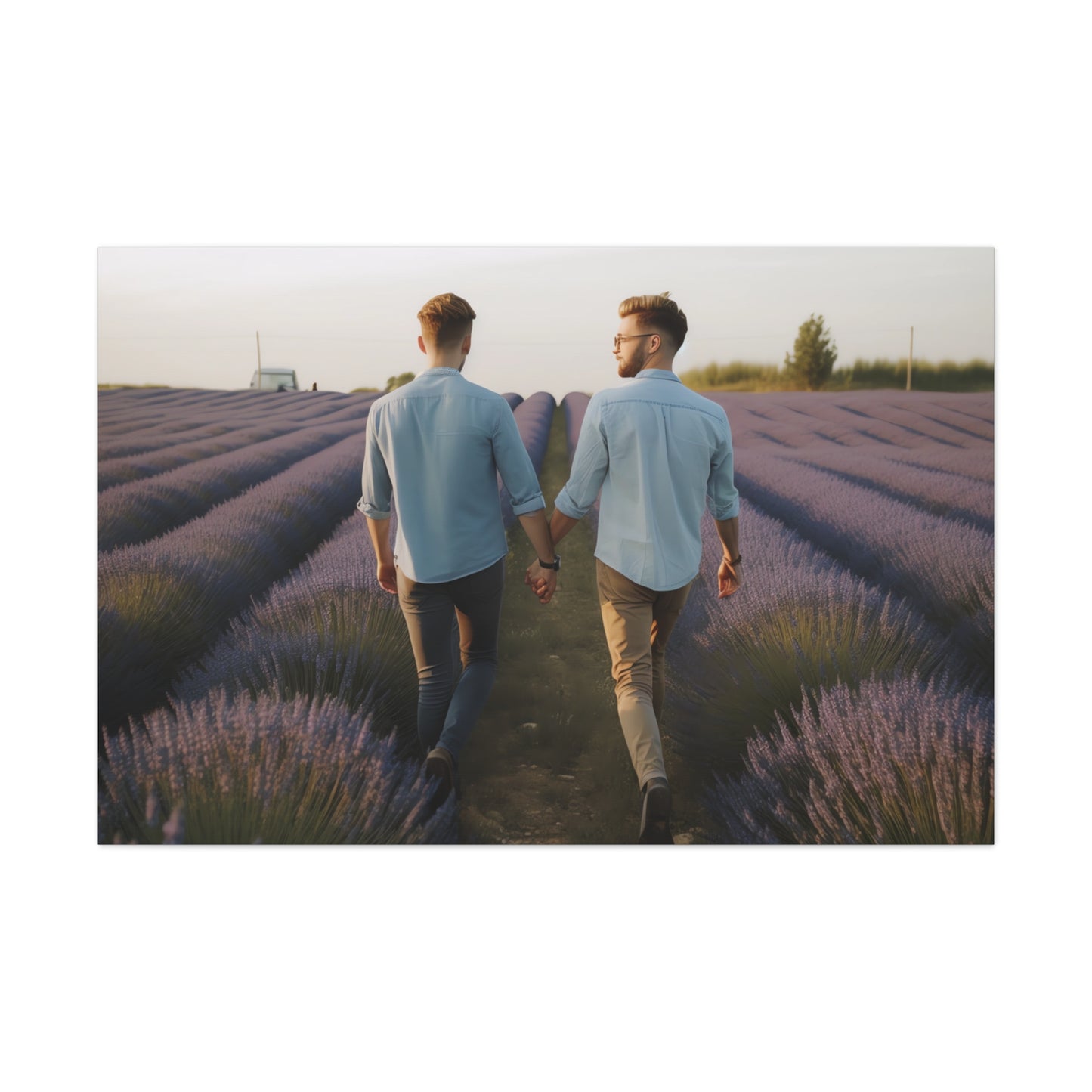 Daniel & Steven - Couple Canvas Art