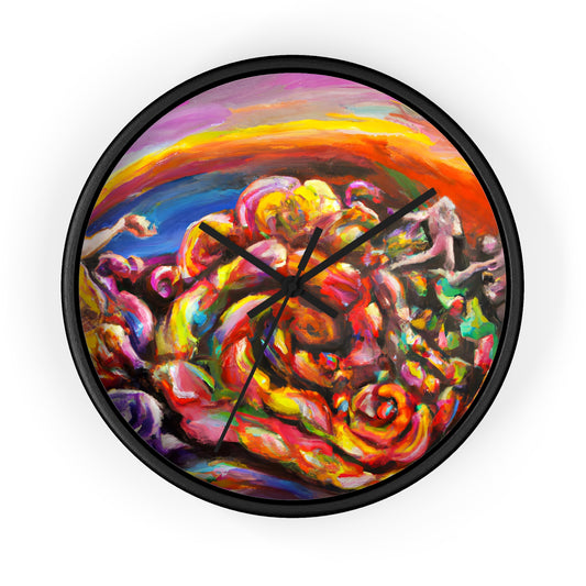 LeonardoVinci - Gay Hope Wall Clock