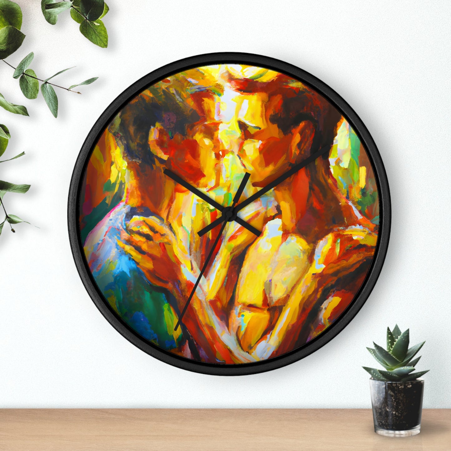 Jace - Gay Love Wall Clock