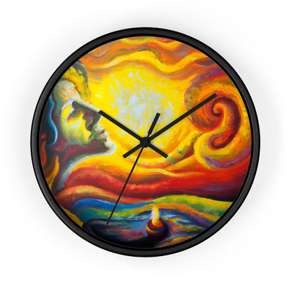LeonardoDaVinci - Gay Hope Wall Clock