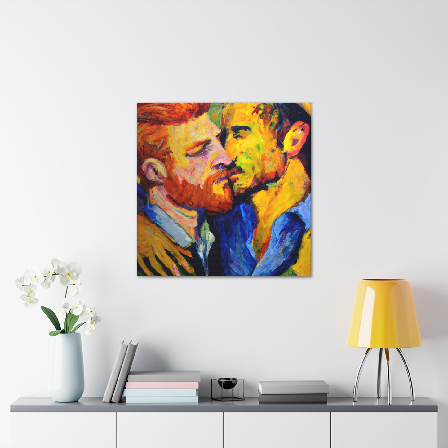 LaurenceMasterpiece - Gay Couple Wall Art